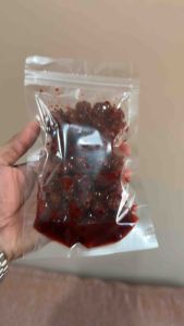 Sampalok Enchilados 250 grams per pack - dried fruit snack - clear resealable bag - colorful label - online sweet shop