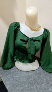 Crop Blouse Import Pita Bangkok (Ld max 85cm)