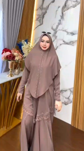 Nania| Belva/ Melta/ Imel/ Hillary/ Maida/ Estika/ Narasya/ Almahira/ Yurisa dress| Gamis lebaran terbaru 2025