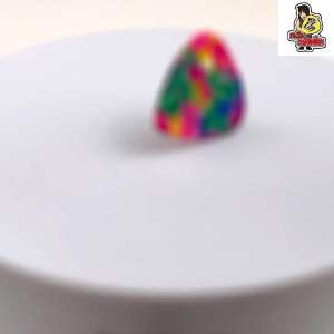 ปิ๊กกีตาร์ Celluloid สีลูกกวาดมุก | 10 ชิ้น | 0.46 / 0.71 / 1.0 มม. | เขียน-พิมพ์-เลเซอร์ได้ | สีแฟนซี | สีชมพู