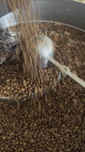 เมล็ดกาแฟ Strawberry blend (สตอเบอรี่ เบลน) เบลนระหว่างเมล็ดกาแฟ เอธิโอเปีย + ไทย + กัวเตมาลา +