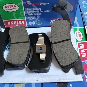 KAMPAS REM DEPAN BRAKE PAD AYLA MANUAL AGYA MANUAL MIRAGE MEREK TDW ASPIRA ASTRA ORIGINAL 100%
