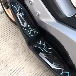 Karpet Motor NMAX TURBO NEO S Techmax Rubber Stainless Premium Motopad27