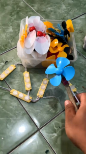 dinamo layangan plus baling kipas 12 volt