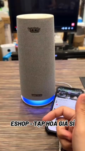 Loa Bluetooth Thông Minh hãng PHICOMM R1 (Infinity by Harman) - Chất Liệu Vải Cao Cấp Đế Led