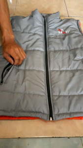 ROMPI MOTOR PARASUT PRIA ANTI ANGIN PELINDUNG DADA MANCING KOREA TEBAL