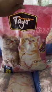 Pasir Kucing Gumpal Wangi 3 Liter L kg kilo Tayo Granule Aroma Anjing Hamster Landak Mini