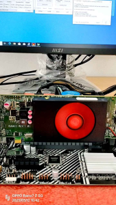 การ์ดจอ AMD Radeon R5 340X 2GB ( DVI + DP ) การ์ดจอ ขายาว เหมาะสำหรับเคสใหญ่ ใช้งานปกติ สภาพสวย