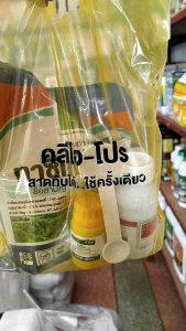 คลีโอโปร 3 รายได้ พ่นทับข้าว รวมใบแข็งแก้่ 2-3 อาทิตย์