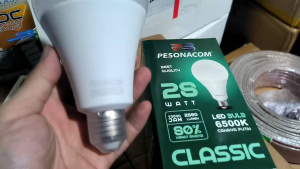 Pesonacom Classic 28W Bohlam Lampu Led Bulb 28 Watt Cahaya Putih Sni Bohlam Bergaransi 1 Tahun Kualitas Premium