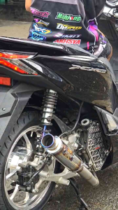 Knalpot Standar Racing SALEMBA CEKLIS Original Vin Projects Corong Steet PNP Motor Mio Sporty Nmax Aerox Beat Scoopy Lexi