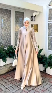 MDLY YAERA Baju Dress Muslimah Yaeera & Nazra Sha