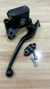 Master Rem Atas Assy Depan Hitam Beat Vario Scopy Spacy Supra X 125 Supra X Fit New Karisma Supra GTR 150 CS1 One Rumah Minyak Rem Assy Depan Hitam Beat Karbu Pop Street Fi Esp Vario Karbu Lama 110 125 150 125 non CBS Scoopy Spacy Handle Kanan Hitam Vario