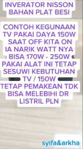ALAT PENYETABIL LONJAKAN LISTRIK / INVERATOR 1500 Inverter 1500 Nisson Power Starting Universal Garansi 1 Tahun Alat Listrik Penggunaan Voltase 100-240V - Lazada