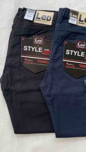 LED ไซส์ กางเกงขากระบอกชาย 28-44 สุขภาพผิวชิโนทรงสวยใส่ เนื้อผ้าชิโน