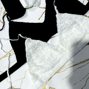 Bộ đồ lót bra ren thun co giãn thấm hút tốt mút nhẹ không lộ ti