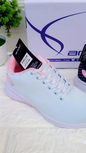 SEPATU ANDO REBECCA SAGA MARON KREM SIZE 37-40 - SNEAKERS WANITA KEREN MURAH - SEPATU OLAHRAGA WANITA KEREN MURAH - BEST SELLER SNEAKERS WANITA MURAH / SEPATU OLAHRAGA