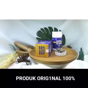 Kapsul KUTUK HI-MIN 60 Kapsul Original EKSTRAK IKAN GABUS Menyembuhkan Luka