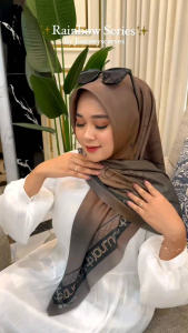 JILBAB JOURNEYSCARVES RAINBOW 2PLAT 2 MOTIF