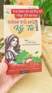Trà sâm tố nữ kỷ tử hot nhất hộp 20 túi lọc