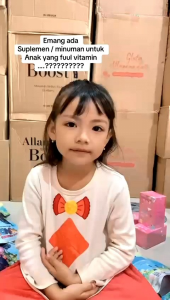 Allamanda Kinds suplemen penambah nafsu makan anak mencerdaskan Otak dan Menjaga kesehatan Anank