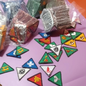 TKK Wajib Siaga / Bed Badge Logo TKK Siaga Lengkap