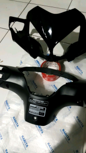 BATOK DEPAN BELAKANG KEPALA SUPRA 125 NEW BATMAN PLUS LAMPU