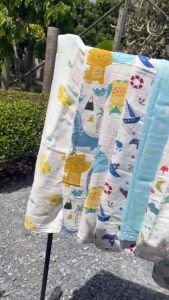 ผ้ามัสลินห่อตัวแบมบูเยื่อไผ่ไซส์ใหญ่