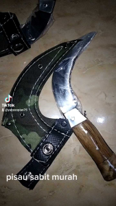 alat pemotong pisang sarung kalep loreng murah