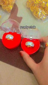 Cincin emas bangkok cop 916 adjustable persis ori