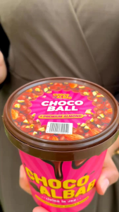 combo ChocoAlbab Tub (Belgian dark chocolate pinky tub pandan Delight)