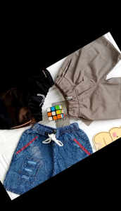 PAKET 3 PCS CELANA PENDEK ANAK TERBARU FASHION ANAK 1-7 THN