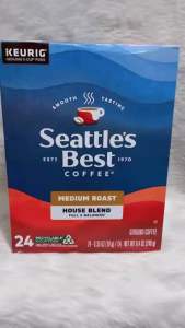 Seattles Best Coffee Medium Roast House Blend Keurig K-Cup Pods | US Imported | 5 10 15 pcs