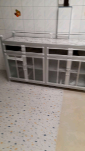 ตู้ครัวอลูมิเนียมทรงเตี้ย 80  100 120  150 CM