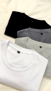 AR Fasshop Kaos Polos Lengan Pendek Wanita Cotton Combed 24s Premium