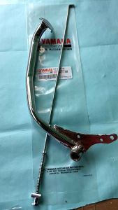 paket komplit 2 aitem pedal rem belakang+ tiang kawat rem belakang Yamaha Jupiter z  Vega r new original