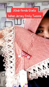 Jilbab Renda Gisela Rafilah