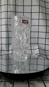 Bình hoa thủy tinh cao 18 cm_có 2 màu