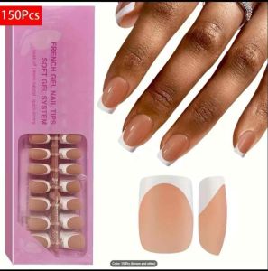 150pcs French Nails Press on Nails