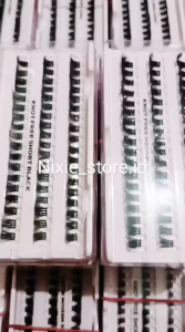 Bulu Mata Eyelash Extension Extra Lentik Tebal Cluster TRIO Super Curly 10 ply Kualitas Export PREMIUM QUALITY