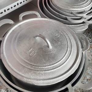 Nồi gang đúc nguyên khối số 20 - kích thước 25cm