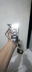 Kawasaki Barako 175 Carburador lock only  Carburetor  Guard or Lock Support Stainless "New Style"