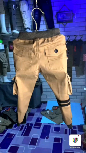 Celana Cargo Joger Anak Anak Model Naruto Style Usia 15 - 12 Tahun