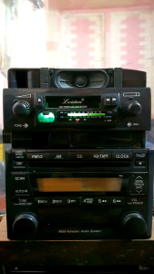 Máy phát nhạc ô tô liền Amply. tính năng Tape/radio giành cho xe tải hoặc các xe dùng điện 24V.