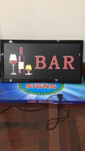 ป้ายไฟ ป้ายไฟร้าน ป้ายไฟวิ่ง ป้ายไฟร้านเหล้า  ป้ายไฟตัวอักษร ป้ายไฟled ป้ายไฟ-BAR
