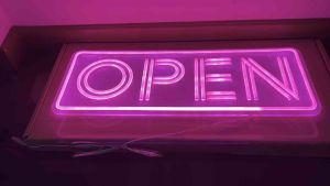 ป้ายไฟ ราคา1290บาท - ป้ายไฟป้ายไฟopen ป้ายไฟร้าน ป้ายไฟวิ่ง ป้ายไฟตัวอักษร ป้ายไฟled ป้ายไฟสำเร็จรูป ป้ายไฟopenสีชมพู