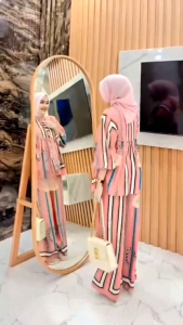 Alesha - Oneset Terbaru Setelan Celana Kulot Rayon Diamond Setelan Wanita Kekinian