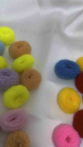 ikat rambut donat mini pop isi 50pcs