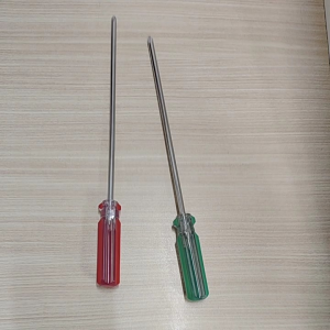 OBENG PANJANG PLUS 8INC LAPIS CHROME GAGANG PLASTIK D3616