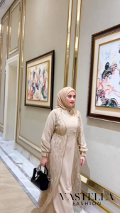 DRESS GAMIS MODE TANIA TERBARU BY VASTELLA